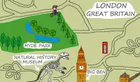 London Treasure Hunt Map Free Screen Shot 2
