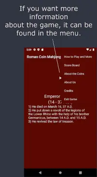 Roman Coin Mahjong Screen Shot 5
