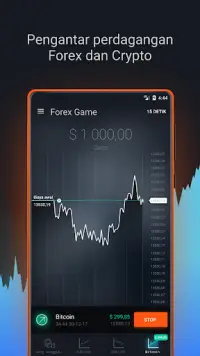Forex Game - Crypto & Bitcoin Screen Shot 1