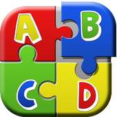 Alfabet puzzle untuk anak-anak