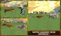 Дикие Джунгли Тигр Атака Sim Screen Shot 1