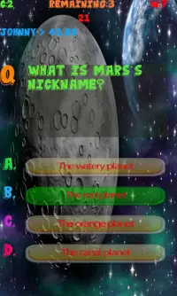 Space Test Quiz Screen Shot 7