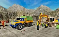 Excavator Berat Crane 3D - Truk Konstruksi Kota Screen Shot 2