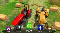 Chained Tractors Games: Real Farmer Simulator 18 Screen Shot 0