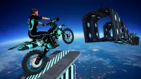 Dirtbike-Stuntstrecke: Motocross-Rennspiel Screen Shot 4