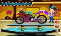 الرياضة صانع دراجة نارية صانع - لعبة الدراجة باني Screen Shot 3