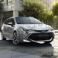 Puzzle Toyota Corolla Car Game Screen Shot 3