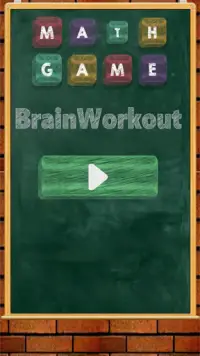 Math Training Brain Workout Screen Shot 0