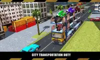 Robot Bike Parking - Transport Truck Adventure Screen Shot 3