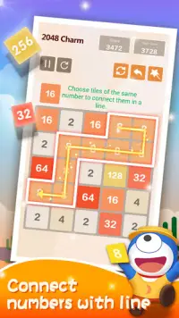 2048 Charm: Number Puzzle Game Screen Shot 2