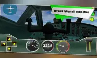 Airport Flight Airplane Sim 3D Screen Shot 1