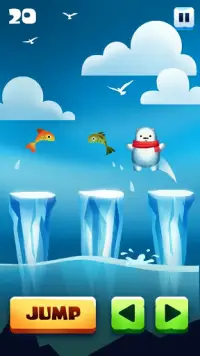 Polar Jump: Save The Bear Arcade Platformer Screen Shot 0