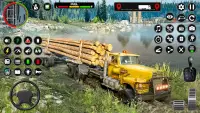 4x4 Truck driving offroad 2023 Screen Shot 1