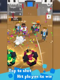 Touch Out - Simple dodge ball game Screen Shot 11