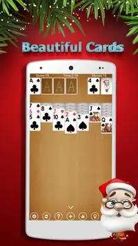Solitaire Christmas spider Screen Shot 2