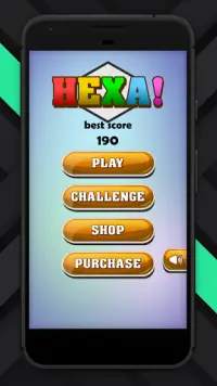 Hexa! ( Smash The Block Puzzle) Screen Shot 0