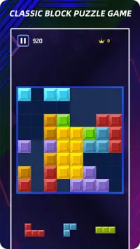 Jewels Block Crush - Gioco di puzzle gratuito Screen Shot 0