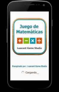 Matematicas : Juegos de matematicas Screen Shot 0