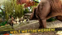 Dinosaurier Rennen Überleben - 3D Simulator Spiel Screen Shot 4