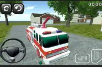 fireman pedesaan mengemudi 3D Screen Shot 3