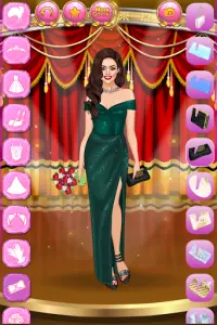 Alfombra Roja - Vestir Chicas juego Screen Shot 5