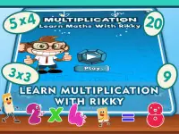 Jeux Quiz Multiplication Math Screen Shot 0
