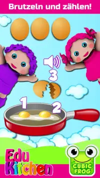 Spaßige Kinderspiele zum Kochen lernen-EduKitchen Screen Shot 0