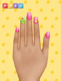 Meisjes nagelsalon - Manicurespellen voor kinderen Screen Shot 7