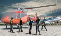 Туристический транспортер: имитатор полета вертоле Screen Shot 0