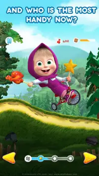 Masha dan Beruang: Game Balap Mobil untuk Anak Screen Shot 3