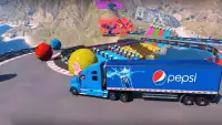 Incredible Superhero Euro Truck Driving Adventure Screen Shot 0