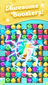 Fruit Candy Blast Match 3 Game: Sweet Cookie Mania Screen Shot 0
