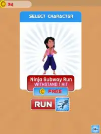 Run Subway Surfer Ninja Screen Shot 0