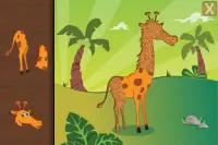 Tierpuzzle für Kleinkinder Screen Shot 7