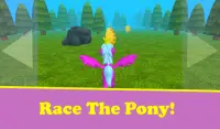 Running Pony 3D: Little Race Screen Shot 2