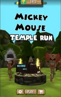 Epic Mickey Temple Mouse Subway Jungle Run Screen Shot 3