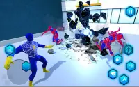 Spider Superhero Family - Grand Vegas Crime City Screen Shot 2