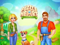 Puzzle Heart Match-3 in a Row Screen Shot 5