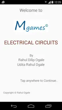 MGames: Electric circuits Screen Shot 0