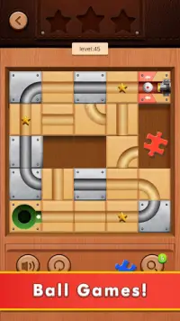 Unblock Ball - Moving Ball Slide Puzzle Games Screen Shot 3