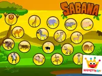 Savanna - Puzzle y Juegos de Colorear para Niños Screen Shot 14