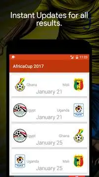 African Cup 2017 Gabon 🇬🇦 Screen Shot 3