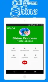 Call From Shine Princess - Girls Games Screen Shot 3