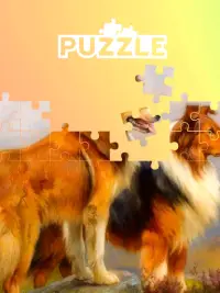 Juegos de puzzle de perros Screen Shot 0