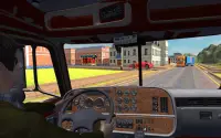 รถบรรทุกบรรทุกสินค้าขนาดใหญ่ City Driver Simulator Screen Shot 8