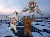 Bear Fighting Battle Screen Shot 4