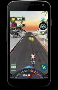 Death Moto Bike Racing 3D Game Screen Shot 2
