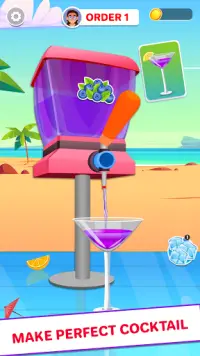 Cocktail Mix & Drink Simulator - Drink Games Screen Shot 1