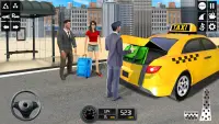 سائق تاكسي 3D - تاكسي سيم Screen Shot 0