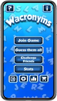 Wacronyms Word Game Screen Shot 2